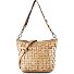  Beth Schultertasche Leder 22 cm Variante ghiaccio