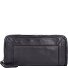 Geldbörse Leder 21 cm Variante blu indaco Geldbörse Leder 21 cm Variante blu indaco