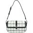 Behind the Seams Umhängetasche Leder 26 cm Variante black white karl boucle Behind the Seams Umhängetasche Leder 26 cm Variante black white karl boucle