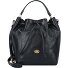 Story Donna Beuteltasche Leder 24 cm Variante nero-gold Story Donna Beuteltasche Leder 24 cm Variante nero-gold