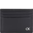  Metal CK Kreditkartenetui Leder 10 cm Variante black