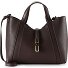  Goccia Shopper Tasche S Leder 28 cm Variante cioccolato