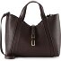  Goccia Shopper Tasche S Leder 28 cm Variante cioccolato