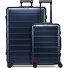  Pro Aluminium 4-Rollen Kofferset S+L Variante deep blue