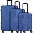  4 Rollen Kofferset 3-teilig Variante bleu