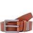  Basic Gürtel Leder Variante sandalwood | 90 cm