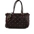  Ricciarda Schultertasche L Leder 35 cm Variante moro