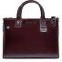  Blue Square Shopper Tasche Leder 38 cm Laptopfach mit Dehnfalte Variante mahogany