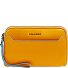  Blue Square Clutch Geldbörse Leder 21 cm Variante mustard