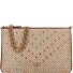 Flat Classic Clutch Tasche 25 cm Variante beige-grigio fumo Flat Classic Clutch Tasche 25 cm Variante beige-grigio fumo