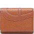  Deborah Geldbörse Leder 12 cm Variante cognac brown