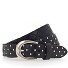 Lilou Nietengürtel Leder Variante schwarz | 100 cm Lilou Nietengürtel Leder Variante schwarz | 100 cm
