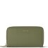  Bologna Leather XL Double Zip-Around Geldbörse RFID Leder 20 cm Variante olive