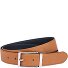  Luca Gürtel Leder Variante cognac-navy | individuell kürzbar
