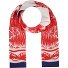 Botanical Garden Tuch 160 cm Variante red-navy  Botanical Garden Tuch 160 cm Variante red-navy