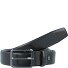  Zeus Gürtel Leder Variante black | 85 cm