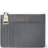  Bologna Leather Schlüsseletui Cardholder Leder 11,5 cm mit Air Tag Fach Variante grey