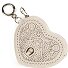  Ciondollini Taschenanhänger Leder 11,5 cm Variante macadamia white