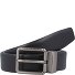  Business Wendegürtel Leder Variante black | 90 cm