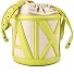  Marisol Mini Bag Umhängetasche Leder 17 cm Variante natur citrus