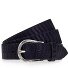  Gürtel Leder Variante navy | 80 cm