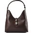  Goccia Schultertasche Leder 30 cm Variante cioccolato 1