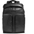 Zaino Reiserucksack RFID Leder 44 cm Laptopfach Variante black Zaino Reiserucksack RFID Leder 44 cm Laptopfach Variante black