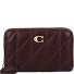  Essential Münzbörse Leder 11 cm Variante black currant