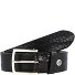  Gürtel Leder Variante schwarz | 100 cm
