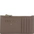  Kreditkartenetui Leder 13 cm Variante dark tatami