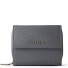  Bologna Leather Zip-Around Geldbörse Leder 12 cm Variante grey