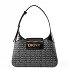 Avril Schultertasche 28.5 cm Variante black logo- black  Avril Schultertasche 28.5 cm Variante black logo- black