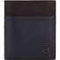  Black Square Kreditkartenetui RFID Schutz Leder 9 cm Variante blue-dark brown