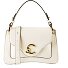  C-Me Schultertasche Leder 24 cm Variante pearl