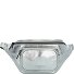 Lila Gürteltasche Leder 23 cm Variante silver Lila Gürteltasche Leder 23 cm Variante silver