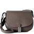 Saddle Umhängetasche Leder 24 cm Variante grau-silber  Saddle Umhängetasche Leder 24 cm Variante grau-silber