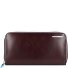  Blue Square Geldbörse RFID Leder 19 cm Variante mahogany