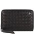 Piuma Geldbörse Leder 15 cm Variante black-nickel Piuma Geldbörse Leder 15 cm Variante black-nickel