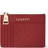  Bologna Leather Schlüsseletui Cardholder Leder 11,5 cm mit Air Tag Fach Variante red