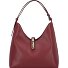  Goccia Schultertasche Leder 30 cm Variante ciliegia