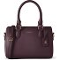  Bologna Leather Bowling-Bag Handtasche Crossbody Leder 26 cm Variante burgundy