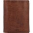  Loreto Ladon Herren Geldbörse Leder RFID 9,5 cm Variante darkbrown