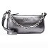 Half Moon Handtasche Leder 23 cm Variante gun metal-matt silver  Half Moon Handtasche Leder 23 cm Variante gun metal-matt silver