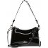  Ivy Schultertasche Leder 24 cm Variante black