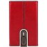  Story Uomo Kreditkartenetui Leder 6.5 cm Variante rosso