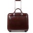 Blue Square 2-Rollen Businesstrolley Leder 37 cm Laptopfach Variante mahogany  Blue Square 2-Rollen Businesstrolley Leder 37 cm Laptopfach Variante mahogany