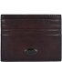  Monte Rosa Kreditkartenetui RFID Leder 10 cm Variante moro