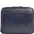  Borsello Umhängetasche Leder 27 cm Variante blue