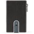 Black Square Kreditkartenetui Leder 6 cm Variante black  Black Square Kreditkartenetui Leder 6 cm Variante black
