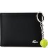  Geldbörse RFID Schutz Leder 11 cm Geschenkbox Variante noir kr ball jaune fluo
